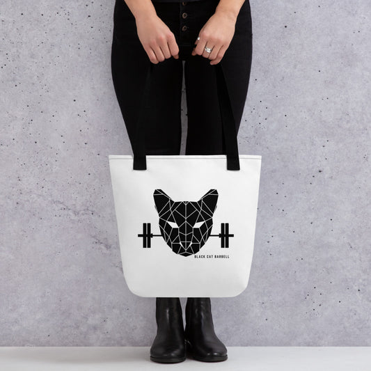 Black Cat Barbell - Everything Tote Bag